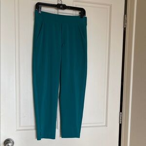 Green Slim Fit Pants
